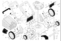 Page A Diagram and Parts List for 5521CM 5521 CM 96133000304 -2007-04 Husqvarna Lawn Mower