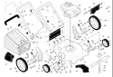 Part Location Diagram of 817411312 Husqvarna Screw, Rear Baffle