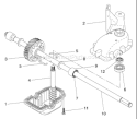 Page B Diagram and Parts List for 5521RSD 5521 RSD 954223470 -2004-07 Husqvarna Lawn Mower