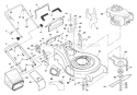 Part Location Diagram of 532421176 Husqvarna Lawn Mower Blade Adapter / Pulley