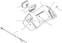 Handle Diagram and Parts List for 5524ST 96191001604 - 2008-08 Husqvarna Snow Blower