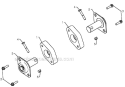 Auger Housing Impeller Diagram and Parts List for 5524ST 96191001607 - 2011-05 Husqvarna Snow Blower