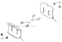 Auger Housing Impeller Diagram and Parts List for 5524ST 96191001607 - 2011-05 Husqvarna Snow Blower
