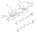 Handle Diagram and Parts List for 5524ST 96191001608 - 2012-05 Husqvarna Snow Blower