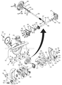 Part Location Diagram of 532435541 Husqvarna Auger Assembly, Rh