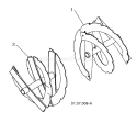 Page A Diagram and Parts List for 5524SB 5524 SB 96193002500 -2008-08 Husqvarna Snow Blower