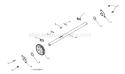 Page P Diagram and Parts List for 5524SB 5524 SB 96193002500 -2008-08 Husqvarna Snow Blower