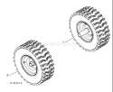 Part Location Diagram of 532421710 Husqvarna Wheel Assembly Left Hand