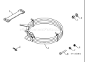 Page E Diagram and Parts List for 5524SB 5524 SB 96193002500 -2008-08 Husqvarna Snow Blower