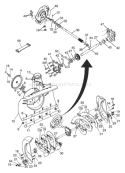 Page A Diagram and Parts List for 5524SEB 5524 SEB 96193001000 -2005-12 Husqvarna Snow Blower
