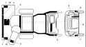 Page D Diagram and Parts List for 5524SEB 5524 SEB 96193001000 -2005-12 Husqvarna Snow Blower
