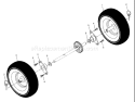 Page G Diagram and Parts List for 5524SEB 5524 SEB 96193001000 -2005-12 Husqvarna Snow Blower