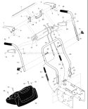 Page F Diagram and Parts List for 5524STE 5524 STE 96193001401 -2008-01 Husqvarna Snow Blower