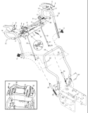 Page F Diagram and Parts List for 5524ST 5524 ST HUA -954223067 -2002-09 Husqvarna Snow Blower