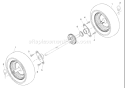 Part Location Diagram of 532179264 Husqvarna Wheel Assembly (13