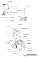 Page B Diagram and Parts List for 5525PW 5525 PW 2006-03 Husqvarna Pressure Washer
