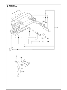 Part Location Diagram of 525887402 Husqvarna Screw Citxpant