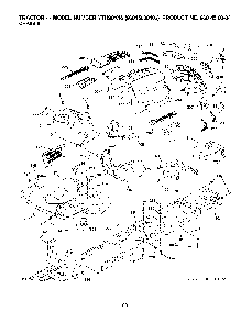 Chassis / Frame Diagram and Parts List for YTH20K4696045000406 2008-03 Husqvarna Lawn Tractor