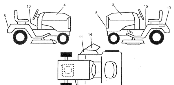 Part Location Diagram of 532137624 Husqvarna Manual, Operator's