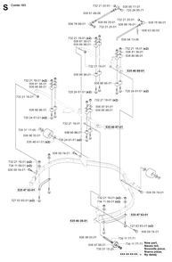 Protection Frame Diagram and Parts List for R15-V2 (953533701)(2004-02) Husqvarna Lawn Tractor
