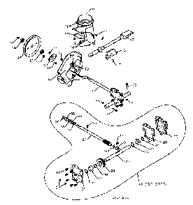 Auger Housing And Impeller Diagram and Parts List for 12527SB96193005600 2010-07 Husqvarna Snow Blower
