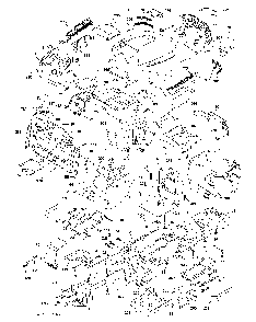 Chassis And Enclosures Diagram and Parts List for CTH150 (TWIN, 96061026100)(2010-01) Husqvarna Lawn Tractor
