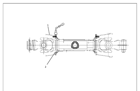 Part Location Diagram of 586237201 Husqvarna Axle