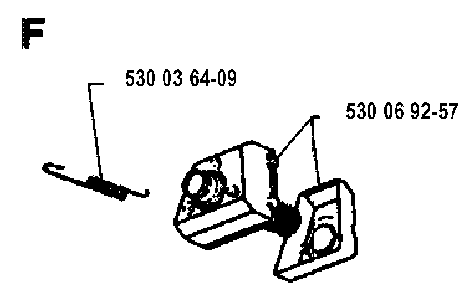 Muffler Diagram and Parts List for 26L 1993-05 Husqvarna Trimmer