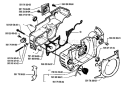 Page E Diagram and Parts List for 51 1990-01 Husqvarna Chainsaw