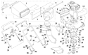 Part Location Diagram of 532190582 Husqvarna Handle, Grassbag, Rear
