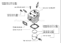 Page B Diagram and Parts List for 51 1998-06 Husqvarna Chainsaw