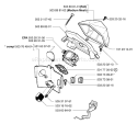 Page A Diagram and Parts List for 51 2000-05 Husqvarna Chainsaw