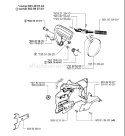 Page C Diagram and Parts List for 55RANCHEREPA 55 Rancher EPA 1998-08 Husqvarna Chainsaw
