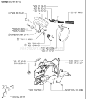 Page C Diagram and Parts List for 55RANCHEREPA 55 Rancher EPA 2004-01 Husqvarna Chainsaw