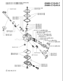 Page C Diagram and Parts List for 55EU1 55 EU1 2006-02 Husqvarna Chainsaw