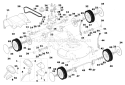 Page A Diagram and Parts List for 55R21HVB 55 R 21 HVB 954223210 -2003-12 Husqvarna Lawn Mower