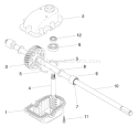 Page B Diagram and Parts List for 55R21HV 55 R 21 HV 96143000500 -2005-01 Husqvarna Lawn Mower