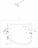 Accessories Diagram and Parts List for 560BFS 2011-10 Husqvarna Leaf Blower / Vacuum