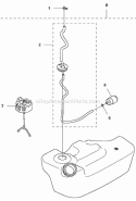 Part Location Diagram of 597967304 Husqvarna Hose Assembly