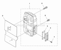 Muffler Diagram and Parts List for 560BFS 2011-10 Husqvarna Leaf Blower / Vacuum