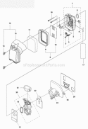 Part Location Diagram of 578274001 Husqvarna Plate