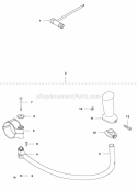 Accessories Diagram and Parts List for 560BTS 2011-10 Husqvarna Leaf Blower / Vacuum