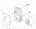 Muffler Diagram and Parts List for 560BTS 2011-10 Husqvarna Leaf Blower / Vacuum