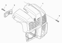 Cylinder Cover Diagram and Parts List for 560BTS 2011-10 Husqvarna Leaf Blower / Vacuum