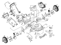 Page A Diagram and Parts List for 560HST 560 HST 954140060A -1998-02 Husqvarna Lawn Mower
