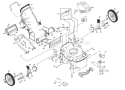 Part Location Diagram of 532166648 Husqvarna Owner's Manual