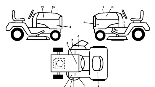 Part Location Diagram of 581549701 Husqvarna Decal, Panel Side