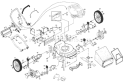 Part Location Diagram of 532161814 Husqvarna Handle Bracket (Left)