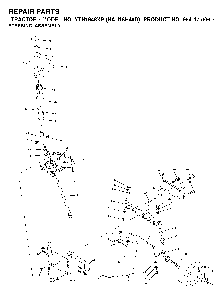 Steering Diagram and Parts List for YTH1848XP (HAU18H48D, 954170057)(2003-01) Husqvarna Lawn Tractor