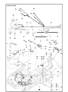 Part Location Diagram of 722782502 Husqvarna Rivet